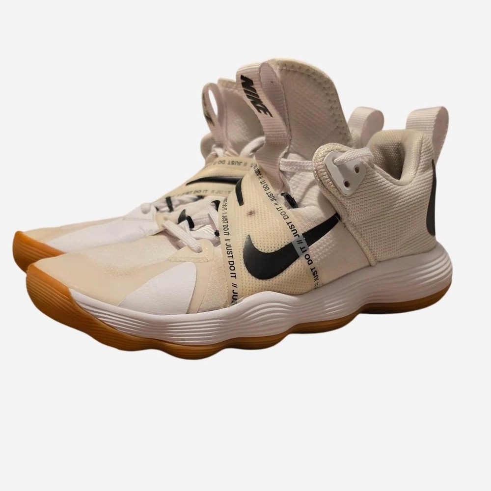 Nike Kyrie Flytrap 5 White Cream Gum Mid Basketball Shoes Men 8.5 Women 10